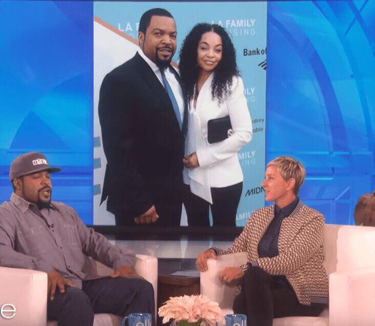 Karima's Father And Mother's Anniversary (Ice Cube And Kimberly Woodruff 25th Anniversary) On Ellen Show